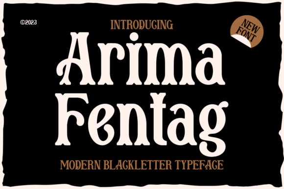 Arima Fentag: A Timeless Display Font for Branding