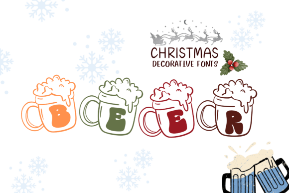 Beer Christmas: A Font for Editorial Charm and Character