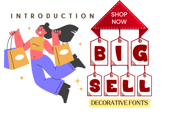 Big Sell: A Versatile Decorative Font for Creative Crafters