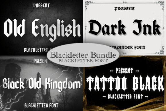 Blackletter Bundle: A Handwritten Font for Digital Branding