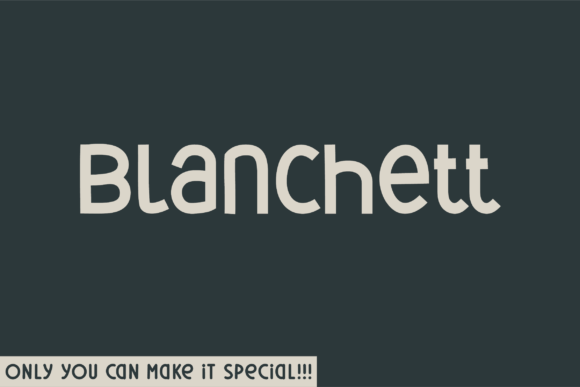Blanchett: A Sans Serif Font for Editorial Excellence