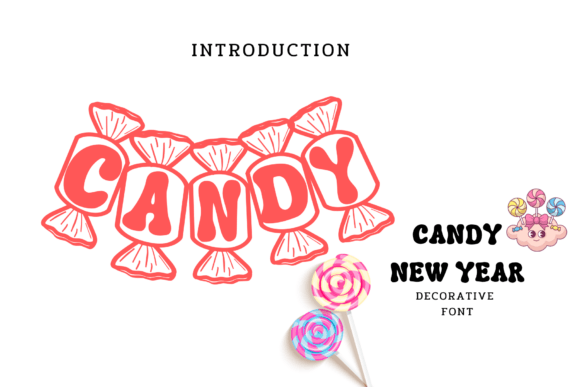Candy New Year: A Font That Adds Sweetness to Branding