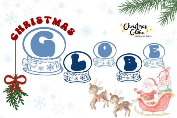 Christmas Globe: A Font That Adds Holiday Cheer to Your Brand