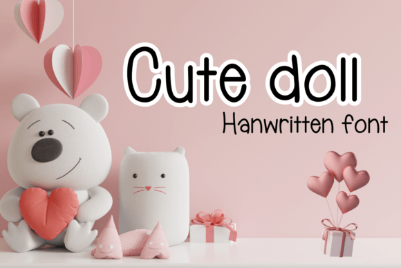 Cute Doll Font for Editorial Design and Creative Projects