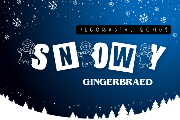 Enhance Your Brand with Snowy Gingerbread Font