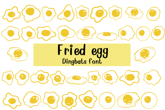 Fried Egg: A Playful Typeface for Branding Fun