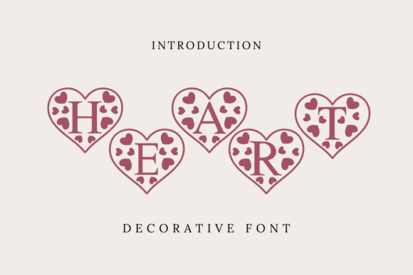 Heart Letters: A Versatile Font for Editorial Design
