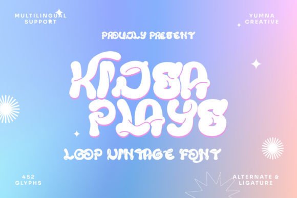 Kidsa Plays: A Vintage Font for Playful Branding