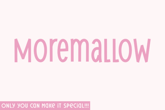 Moremallow: The Handwritten Font That Elevates Your Brand