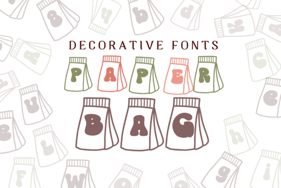 Paper Bag Font Review: A Decorative Typographic Asset for Campaigns