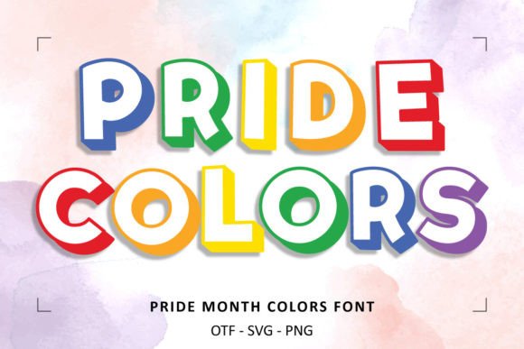Pride Month Colors Font: A Web Designer’s Take on Digital Branding