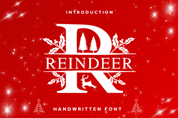 Reindeer Monogram: A Font That Speaks Volume in Every Campaign