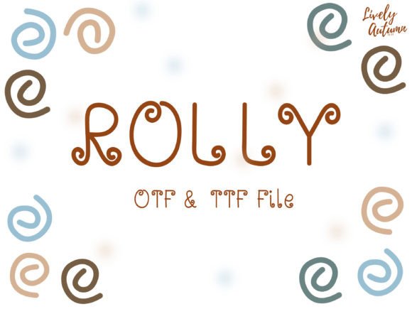 Rolly Font: A Decorative Touch for Branding