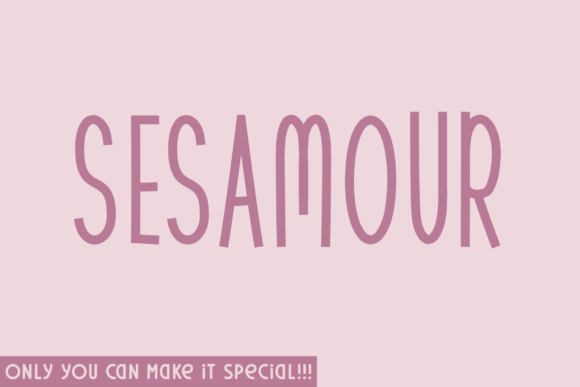Sesamour: The Font That Elevates Your Brand’s Visual Voice