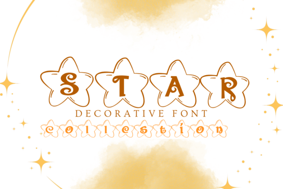 Star Collestion: A Decorative Font for Creative Branding