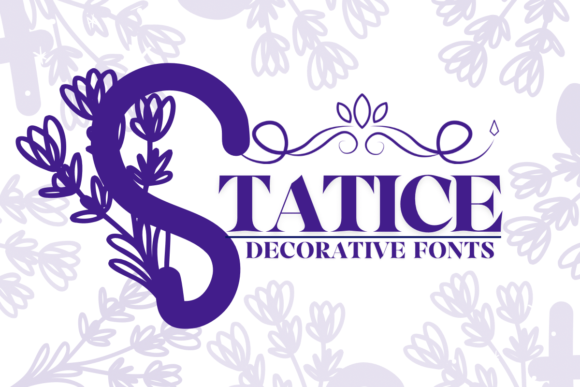 Statice: A Decorative Font for Professional Branding