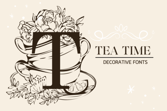 Teatime: A Delightful Display Font for Editorial Design
