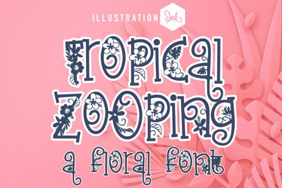 Tropical Zooping: A Font That Brings the Jungle to Your Brand