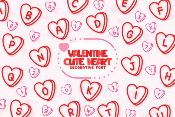 Valentine Cute Heart: A Font for Love and Branding