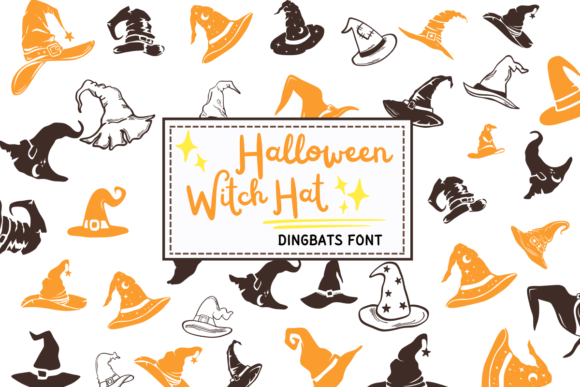 Witch Hat Font for Web Design